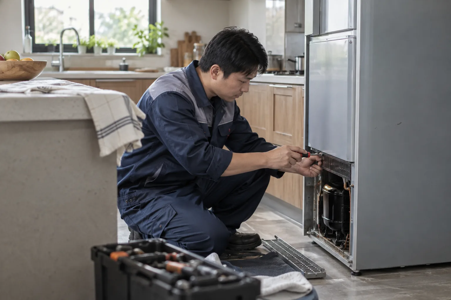 清洁维护场景示意